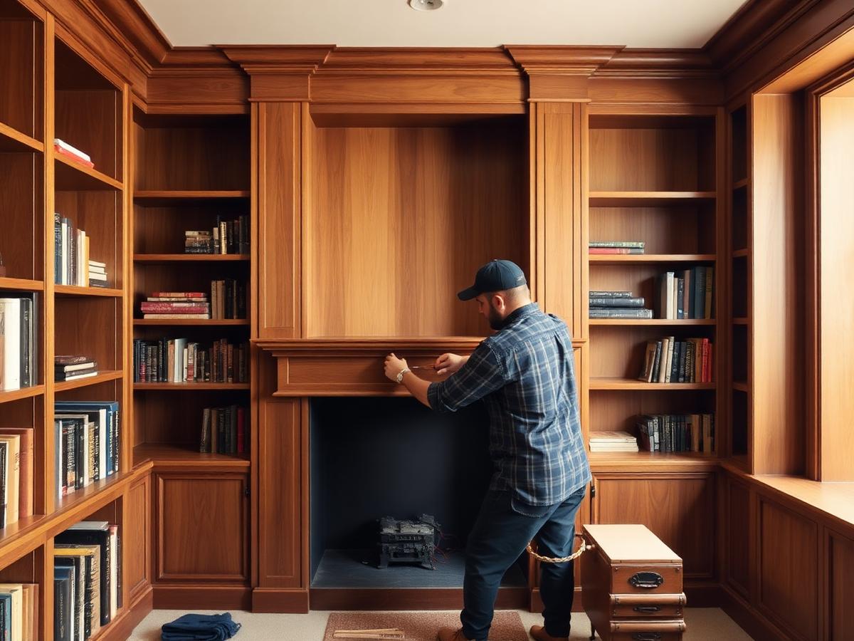 Built-In Shelving